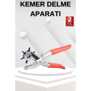 Kemer Delme Makinesi Aleti Kemer Delme Pensi Kumaş Kemer Ayakkabı Deri