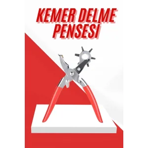 Kemer Delme Pensesi 6 Farklı Boyutta Kemer Delici Ev Deri Kemer