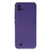 Realme C11 2021 Kılıf Nano içi Kadife Silikon - Mor-(5796) - EMTHBA4157-8293