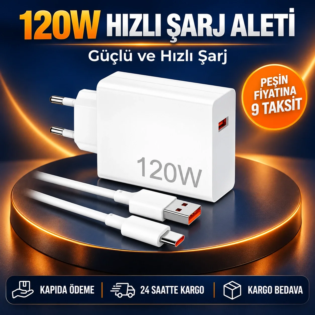 12W USB Şarj Adaptörü 5V 2.4A Hızlı ve Güvenli Şarj Başlığı