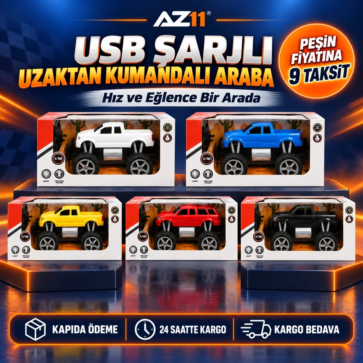 SH40929 1:16 UZAKTAN KUMANDALI ARABA adet fiyatıdır
