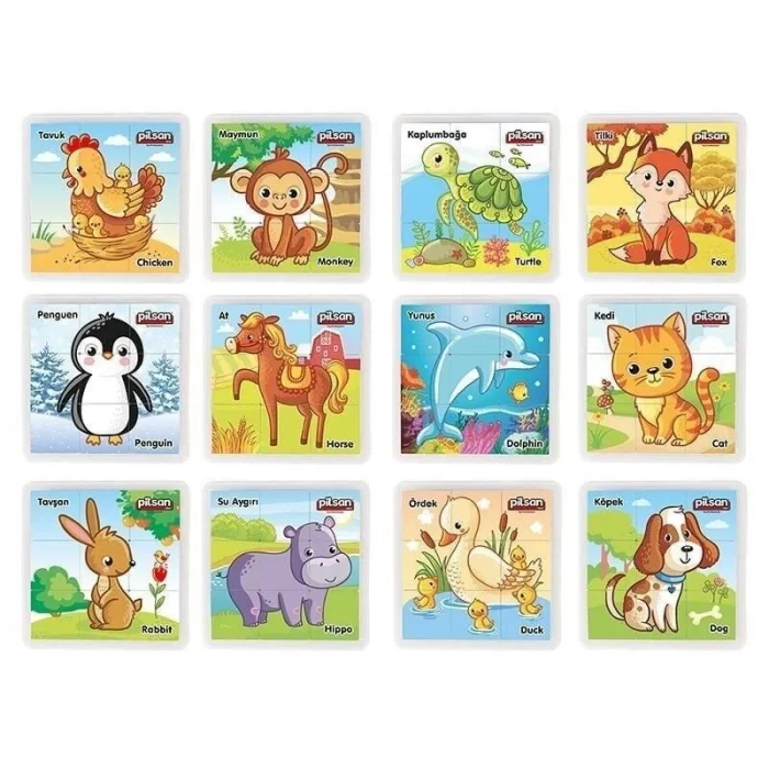 03 355 ANIMAL SERIES PUZZLE SET