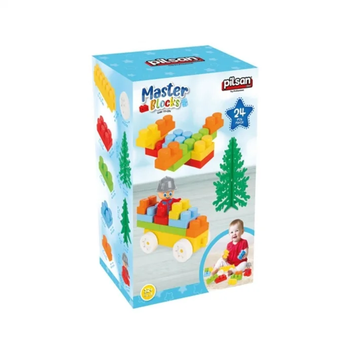 03 584-1010358401002 AKSESUARLI MASTER BLOKLAR 24 PARÇA
