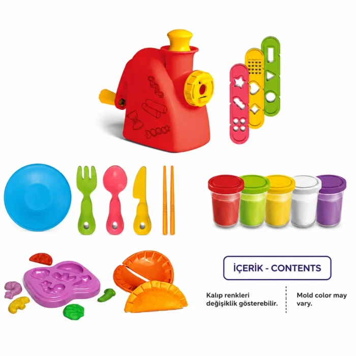 04101 MAKARNA OYUN HAMUR SET 280 GR