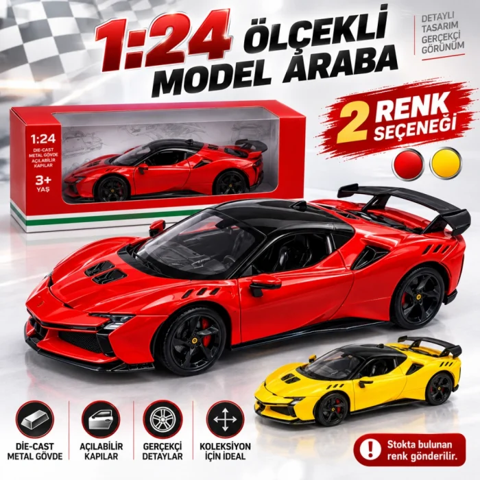 1/24  R&P SF90 Model Araba tek  adet fiyatıdır