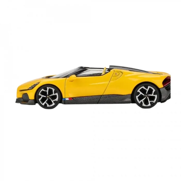 1/64 Bugatti W16 Mistral Yellow