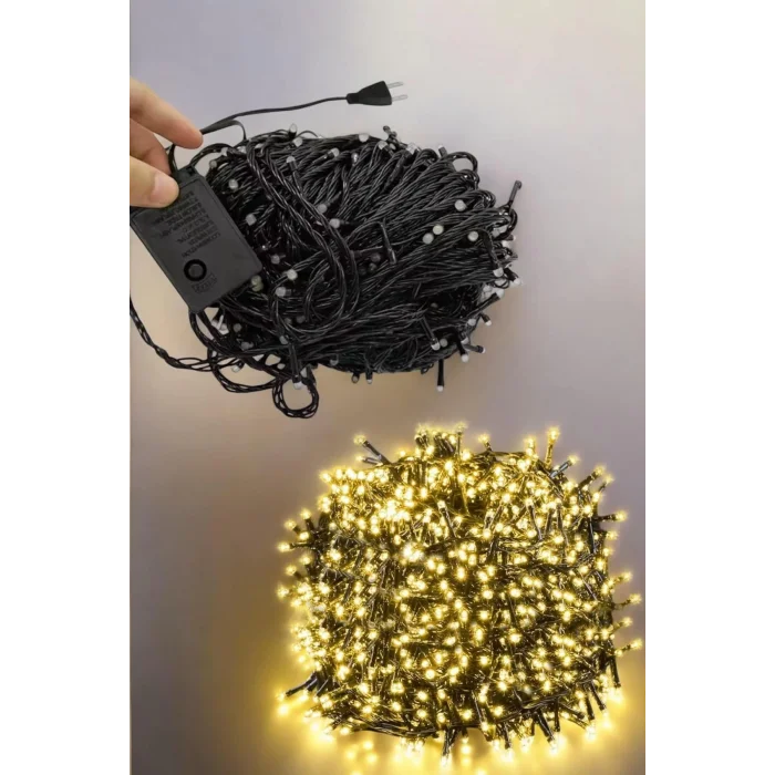 10 Metre Led Işık Saçaklı Dekoratif Şerit Led