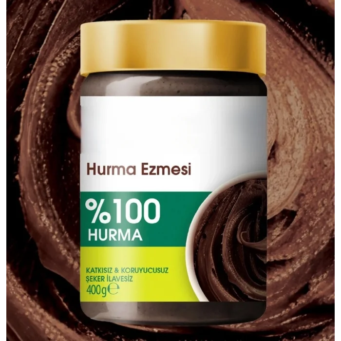 %100 Sade Hurma Ezmesi 400 Gr