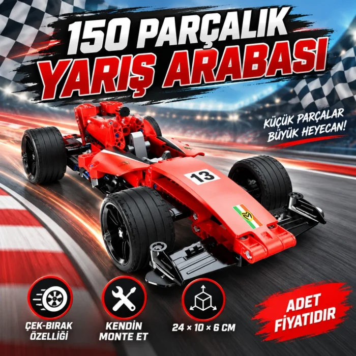 1004068 YARIŞ ARACI KRMZ PB 150 PRÇ
