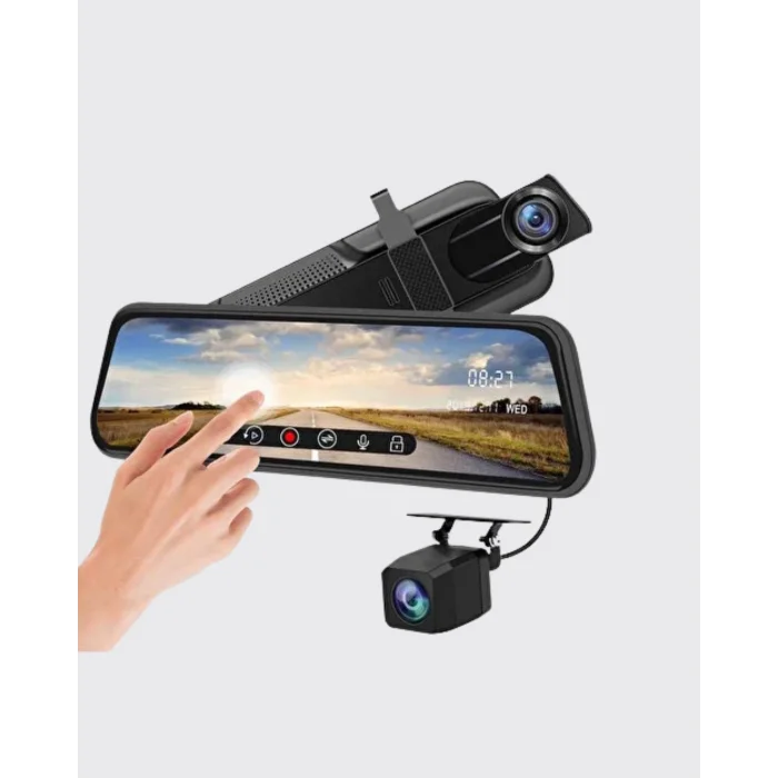 1080P Çift Kameralı Dokunmatik Dikiz Aynası G Sensörlü