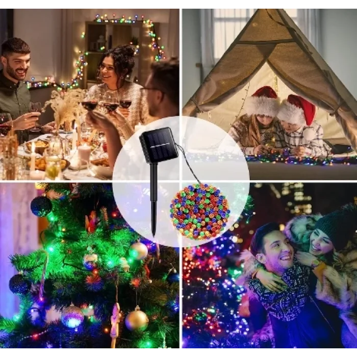 11m 100 Led Rgb Solar Mz-322