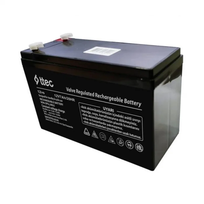 12V 7AH BAKIMSIZ KURU TİP AKÜ