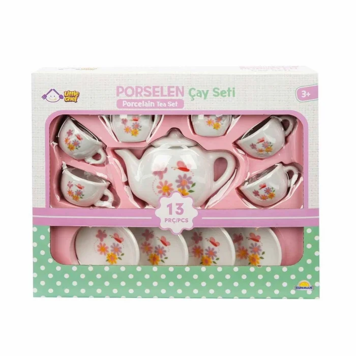 1501 Porselen Çay Seti 13 Parça -