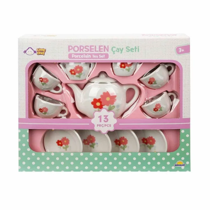 1501 Porselen Çay Seti 13 Parça -