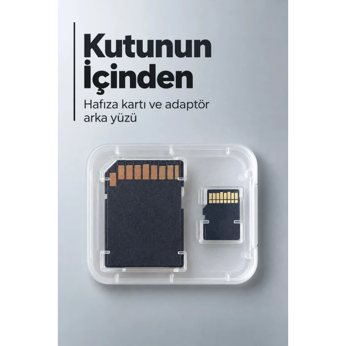 16 GB MicroSD Kart ve SD Adaptör Seti
