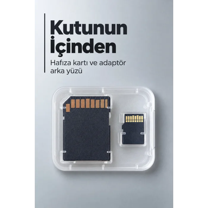 16 GB MicroSD Kart ve SD Adaptör Seti