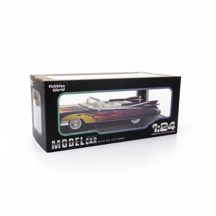 1901-601A .1/24 CADİLLAC ELDORAD ALEV METAL MODEL ARABA