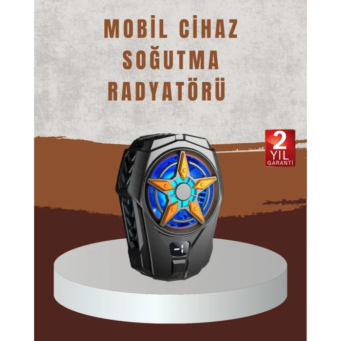 2 Kademeli Hız Ayarlı Taşınabilir Telefon Soğutucu