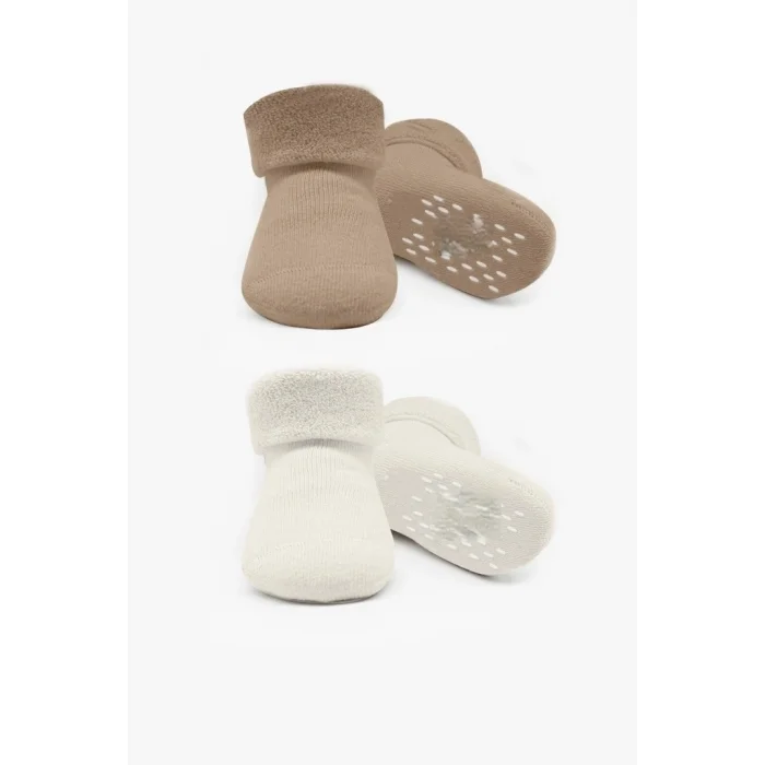 2li Havlu Soket Kaymaz Basic Boy 10508 Bej