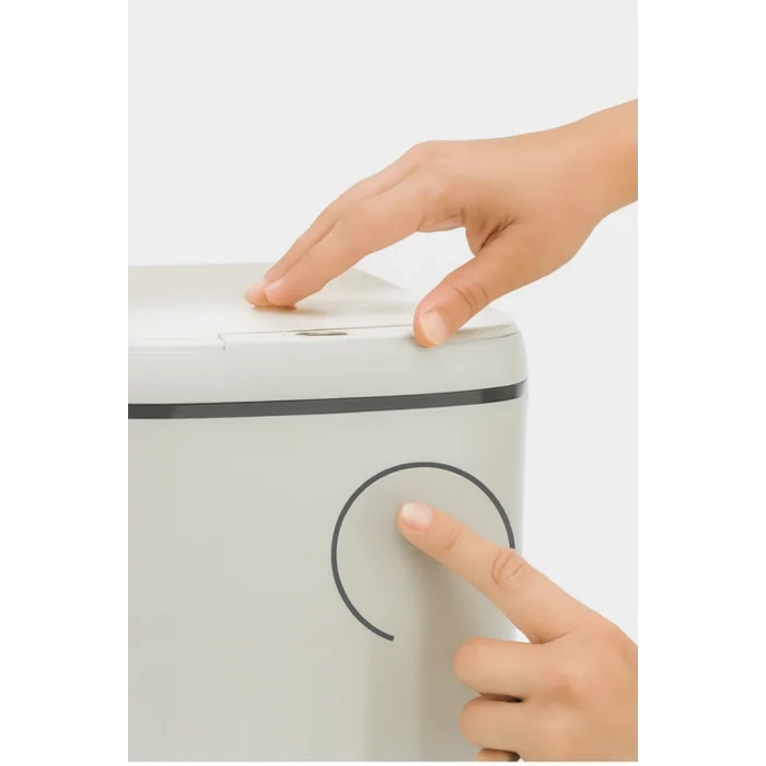 20 Litre Sensörlü Açıp Kapanan Akıllı Teknolojik Çöp Kovası 4 Pil Yanında