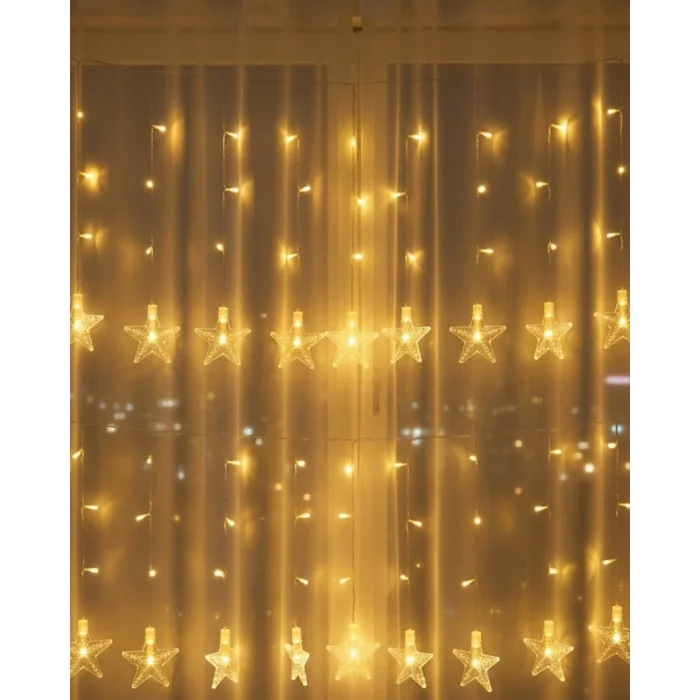 20 Yıldızlı LED Şerit Işık 5W Güç İç Mekan Parti ve Vitrin Süsleme