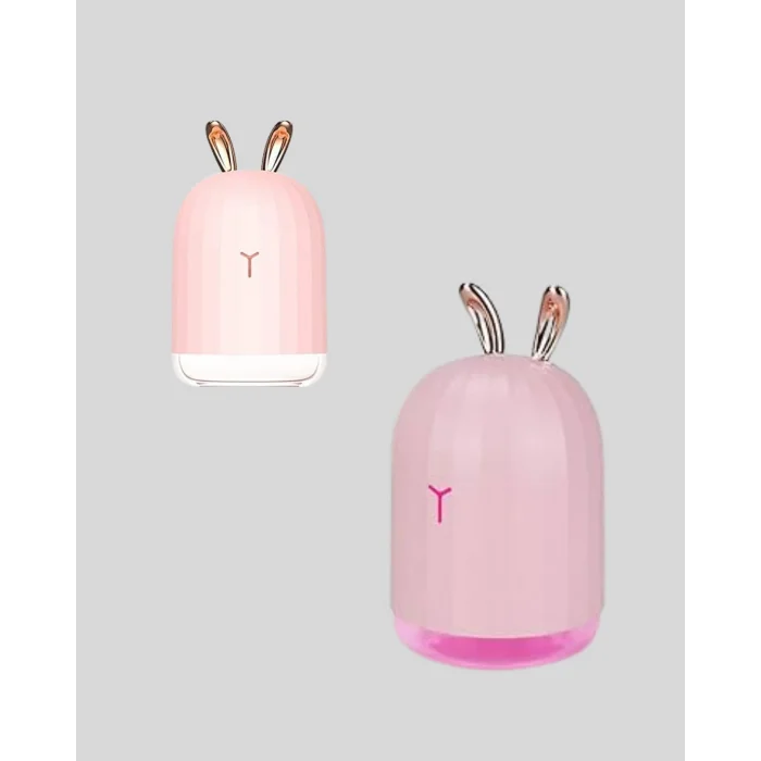 200 ml Tavşan Kulaklı Ultrasonik Hava Nemlendirici ve Gece Lambası