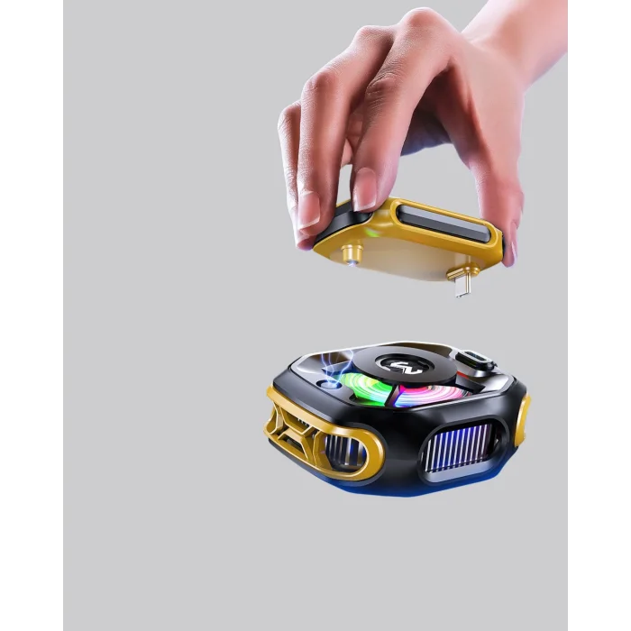 2000mAh Bataryalı Kablosuz Taşınabilir Cihaz Soğutucu