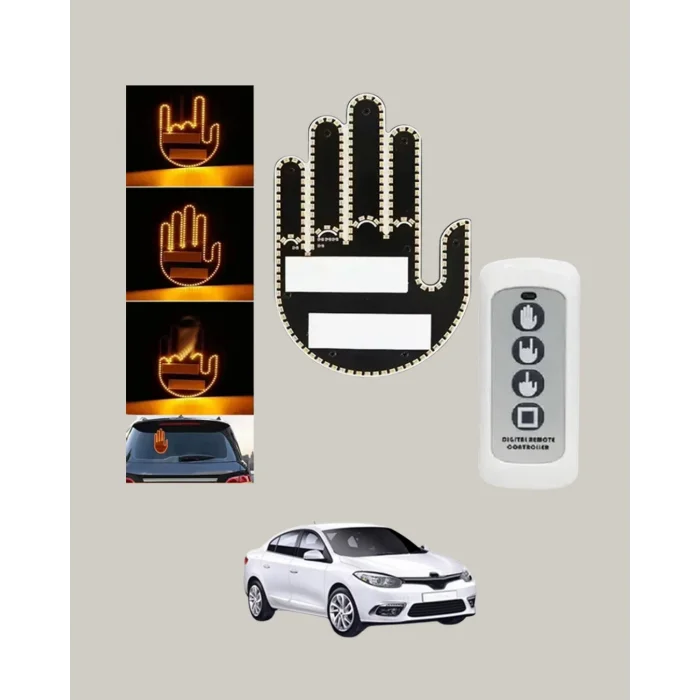 2025 Yeni Seri LED El Şekilli Park Uyarı ve Güvenlik Cihazı Orijinal