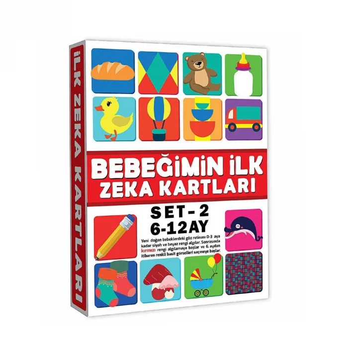 2205 EĞİTİCİ KARTLAR 6-12 AY ZEKA KARTLARI