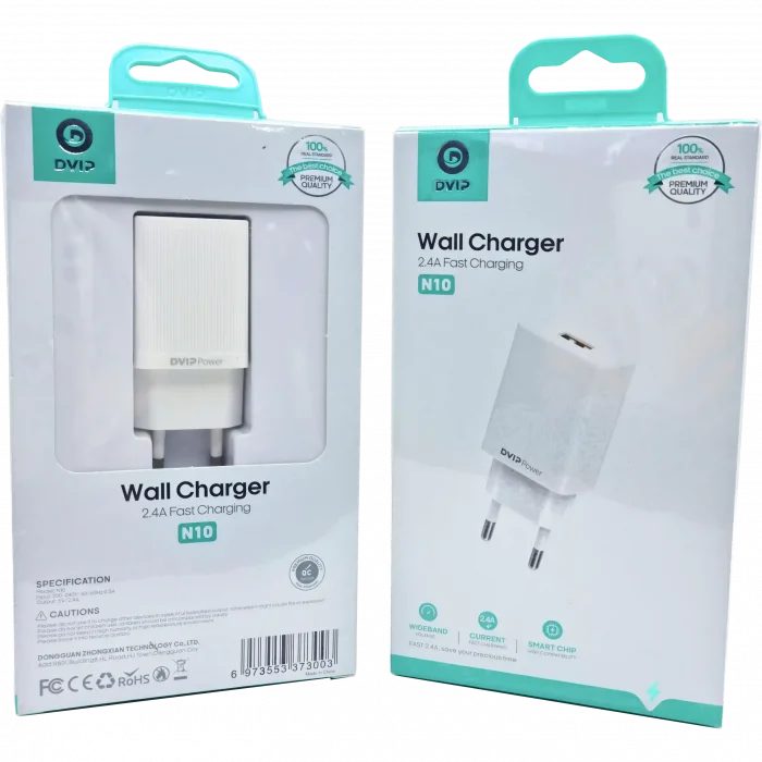 2.4A Hızlı Şarj Başlığı DVIP N10