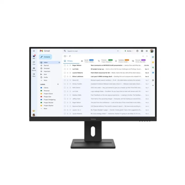 27 LENOVO E27-40 THINKVISION 64BCMAT4TK 4MS 100HZ HDMI+VGA WLED PIVOT MONITOR