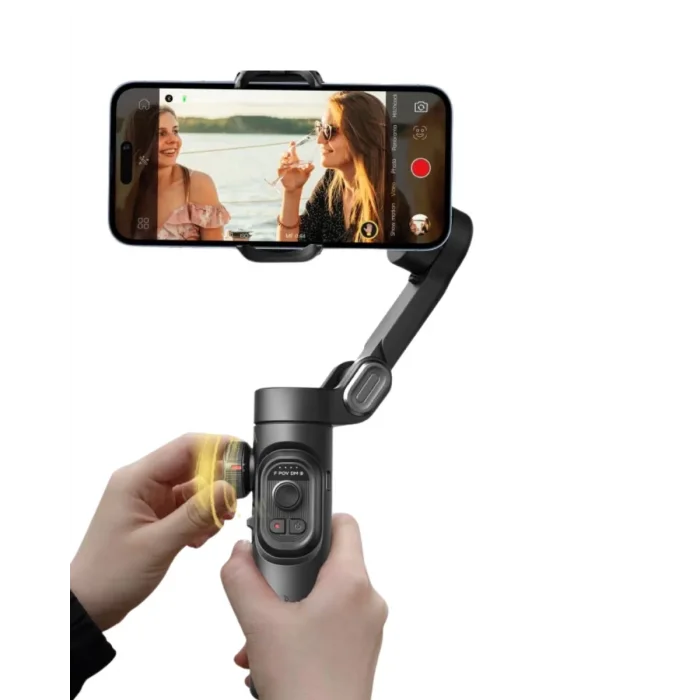 3 Eksen Telefon Gimbal Stabilizer Video Sabitleyici Vlog ve Çekim Aparatı