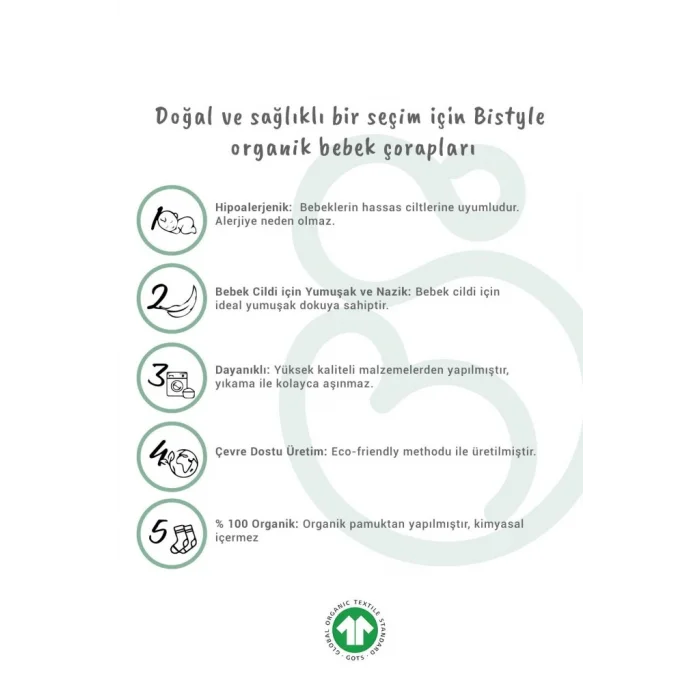 3Lü Penye Cute Stars Soket Çorap BS10115 Nil