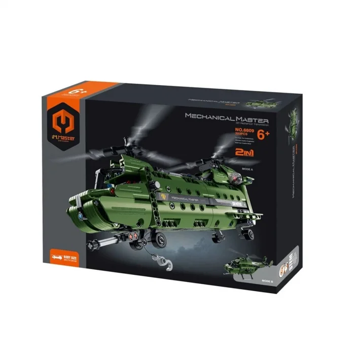 3004031 SUN-IMM-ASKERİ HELİKOPTER 2IN1 394PRÇ