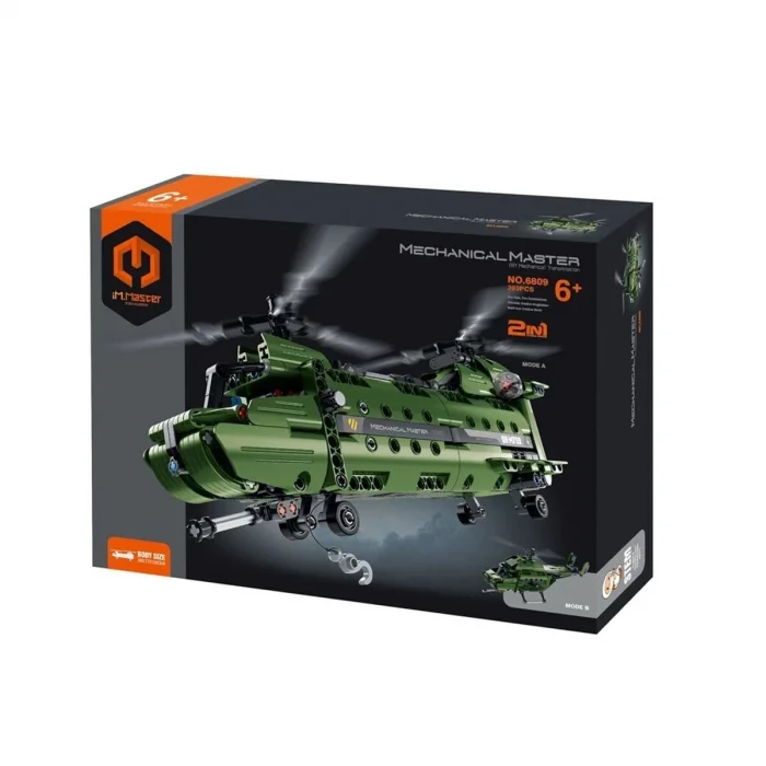 3004031 SUN-IMM-ASKERİ HELİKOPTER 2IN1 394PRÇ