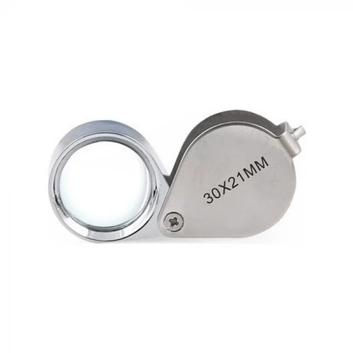 30x21 Full Çelik Kaplı Büyüteç (lüp)