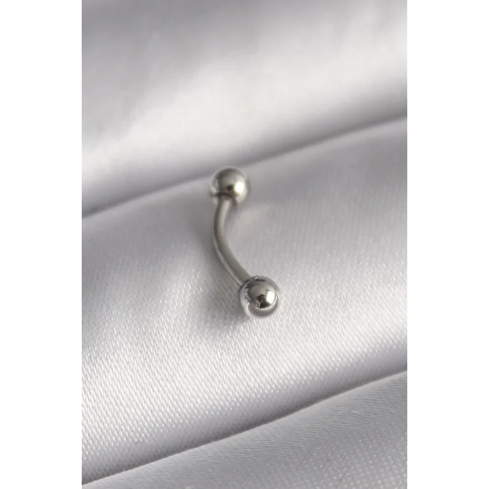 316L Çelik Gümüş Renk Topçuk Model Piercing