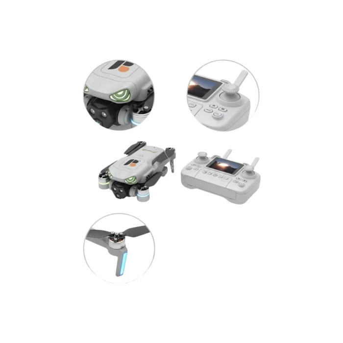 360° Takla ve Çift Kamera Özellikli Hobi Drone