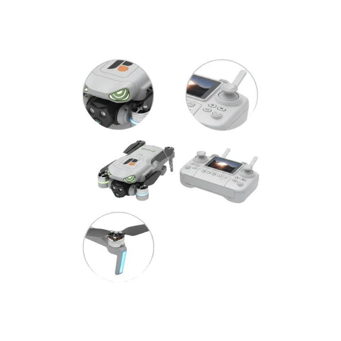 360° Takla ve Çift Kamera Özellikli Hobi Drone