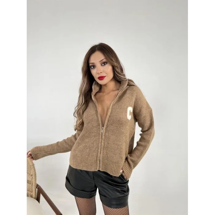 3907 TRİKO ŞARDONLU ARMALI HIRKA-VİZON