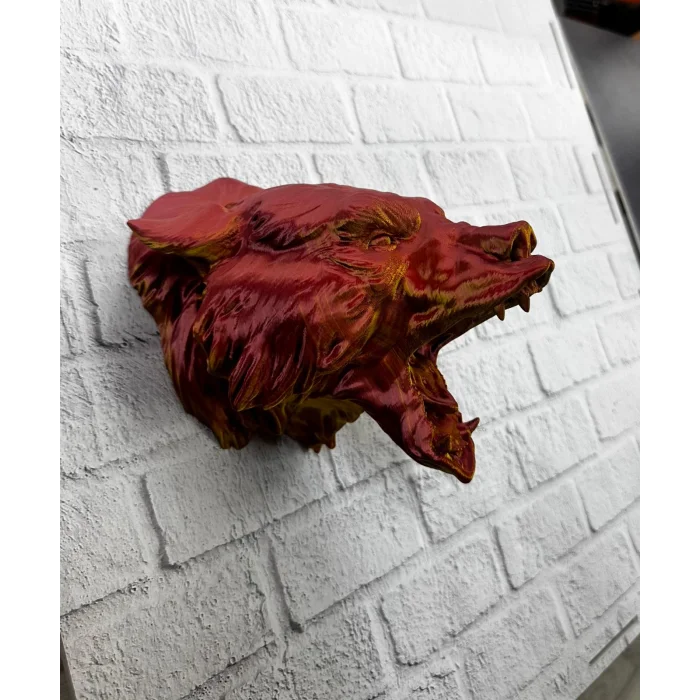 3D Jaguar Figürü Duvar Süsü