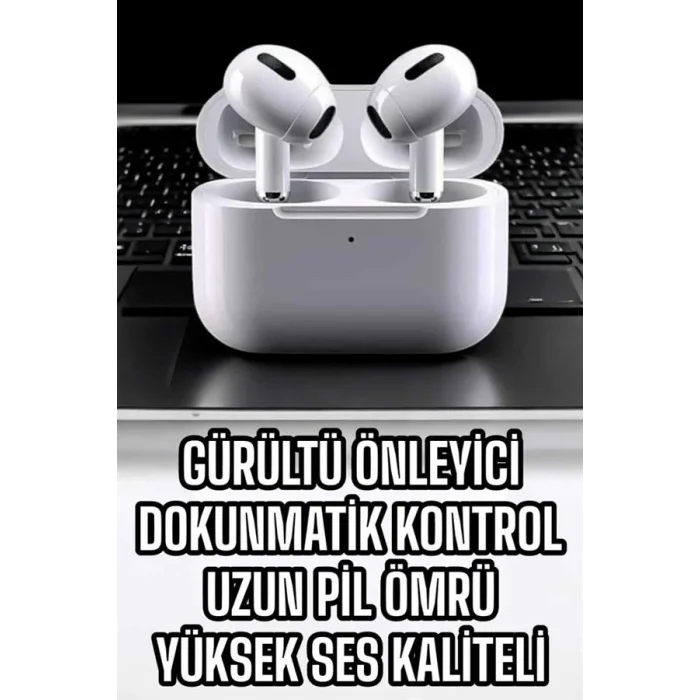 3.Nesil TWS Bluetooth Kulaklık Mikrofonlu ANC Özelliği Dokunmatik Kontrol