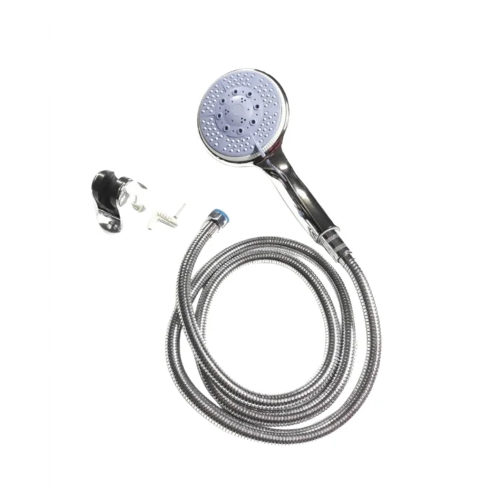 4 Modlu El Duşu Başlığı Spiral Hortumlu Duş Seti Banyo Aksesuarı
