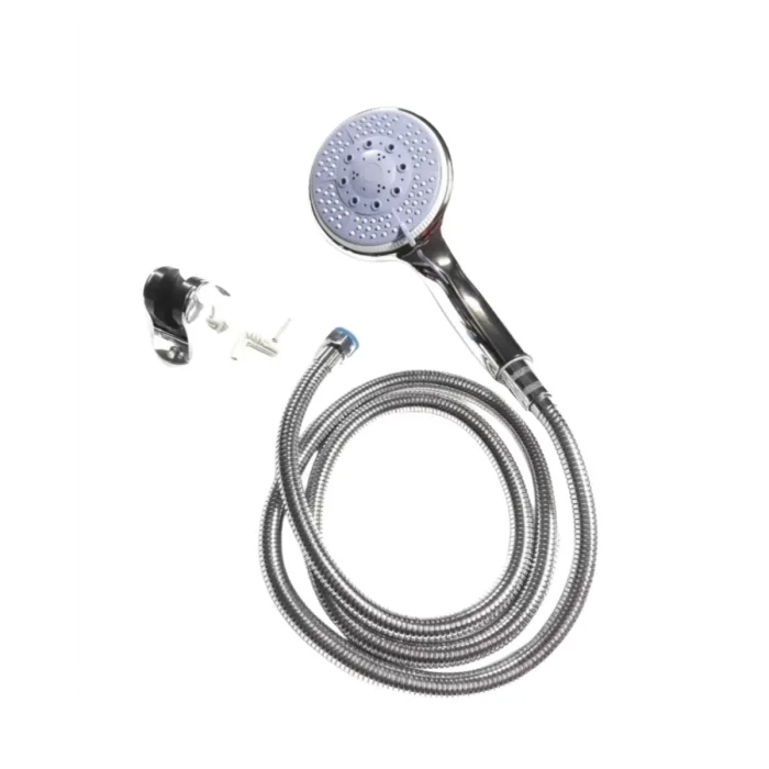 4 Modlu El Duşu Başlığı Spiral Hortumlu Duş Seti Banyo Aksesuarı