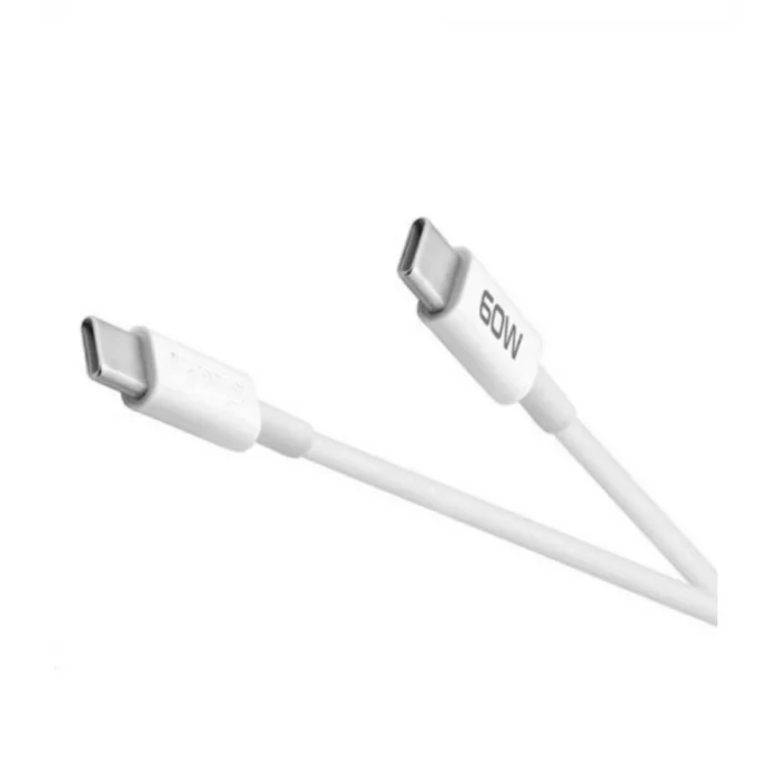45W USB-C Lightning Işıklı Şeffaf Kablo Hızlı Şarj, Dayanıklı Tasarım, iPhone ve iPad Uyumlu
