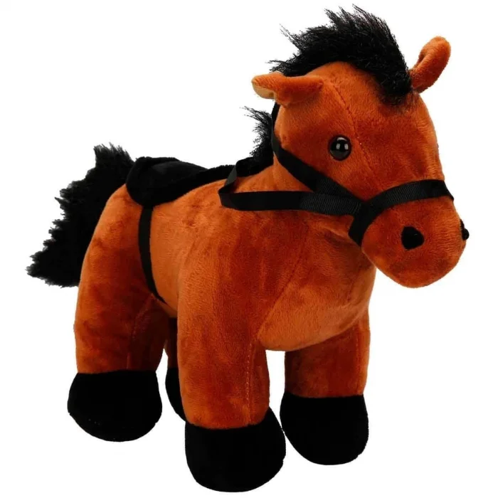 4803 Yeleli Peluş At 25 cm