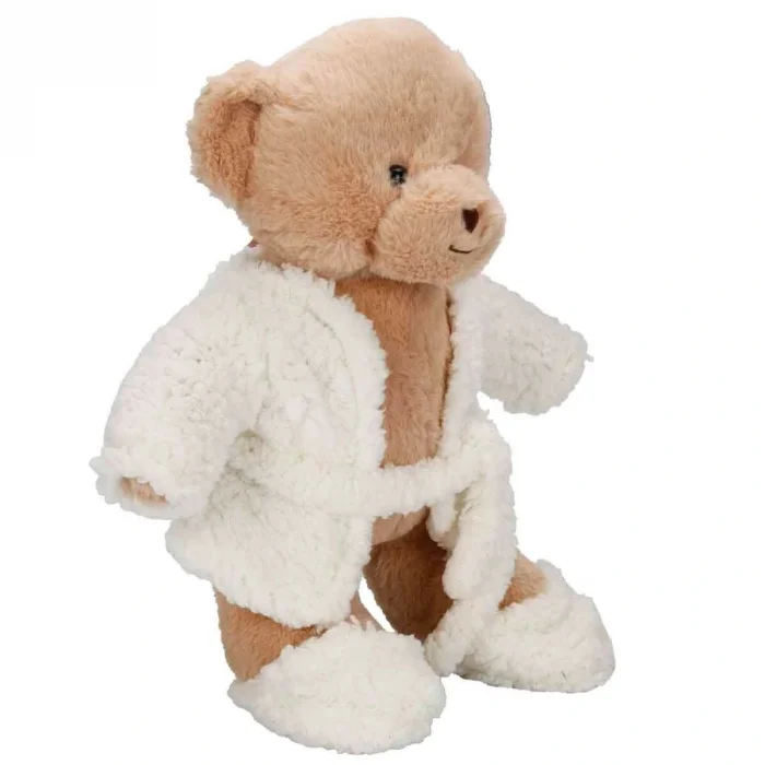 Uyku Tulumlu Yumuşak Peluş Ayıcık Oyuncak 40 cm 0,295 kg Hediye İçin Sevimli BX-313536