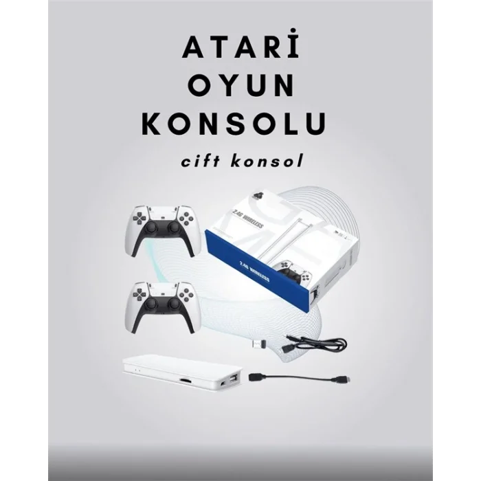 4K Destekli Bluetooth Retro Oyun Konsolu – M15 Modeli