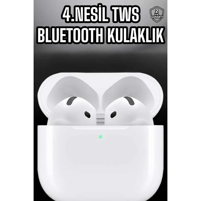 4.Nesil Kaliteli TWS Android ve İOS Uyumlu Mikrofonlu Kulaklık