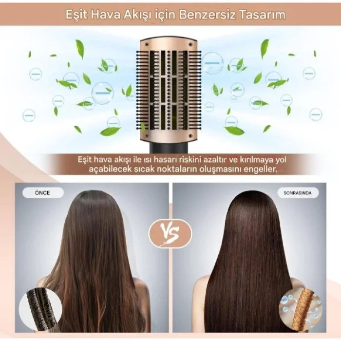 5 Başlıklı Air Saç Şekillendirici Set